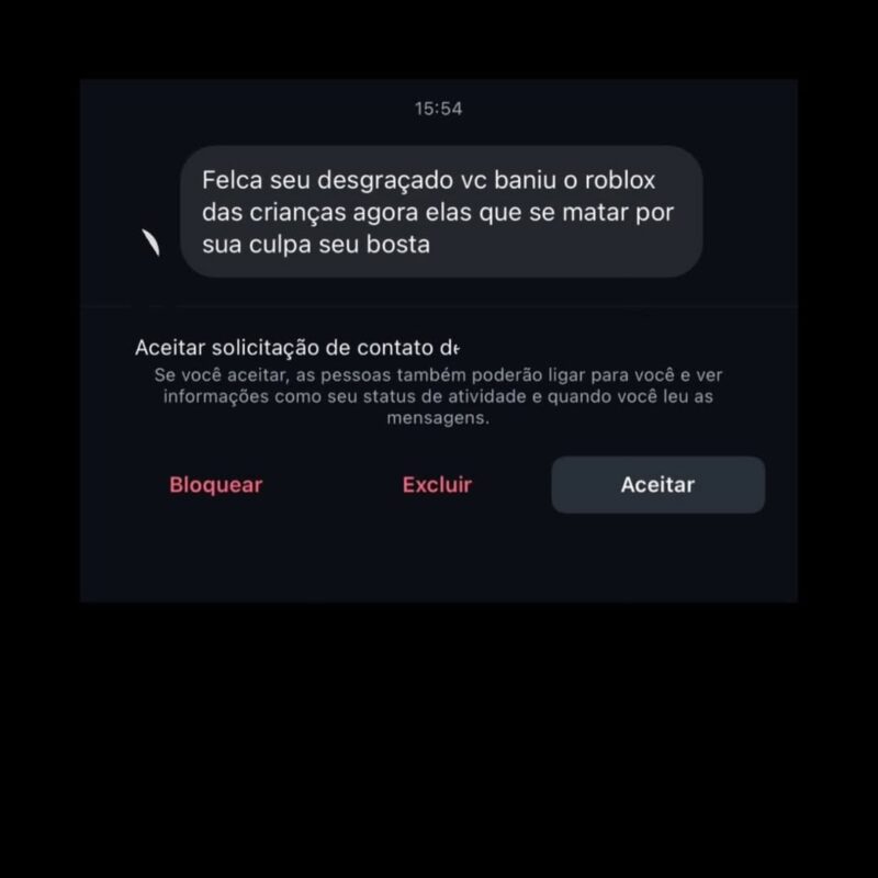 FELCA RECEBE ATAQUES NAS REDES SOCIAIS POR CRIANÇAS APÓS NOVAS REGRAS DE SEGURANÇA NO ROBLOX
