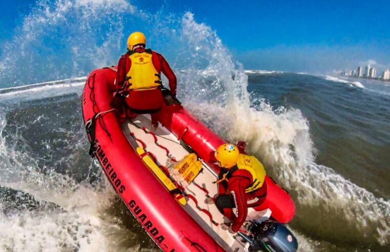 BOMBEIROS SALVAM MAIS DE 1,1 MIL PESSOAS NO LITORAL DE SP DURANTE PERÍODO DE FESTAS