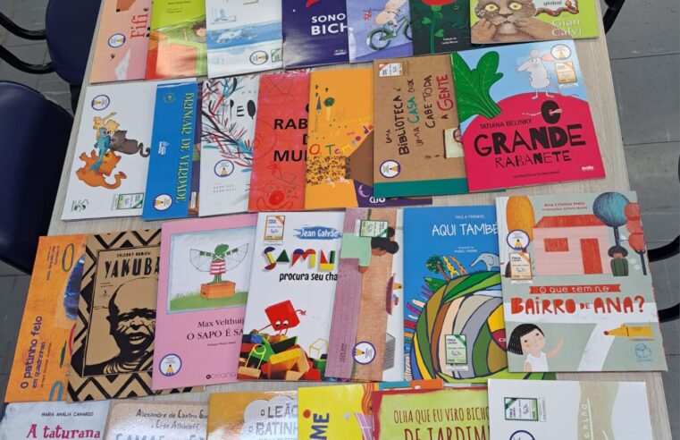 DIADEMA RECEBE 5 MIL NOVOS LIVROS INFANTIS E RENOVA ACERVO DAS BIBLIOTECAS