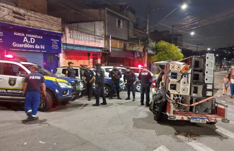 OPERAÇÃO DORME BEM SBC DISPERSA CERCA DE 800 PESSOAS EM BAILE IRREGULAR NO PARQUE SÃO BERNARDO