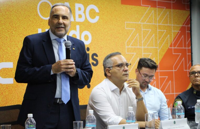 SECRETÁRIO NACIONAL DA SEGURANÇA PÚBLICA ELOGIA PROGRAMA DO CONSÓRCIO ABC QUE INTEGROU GCMS