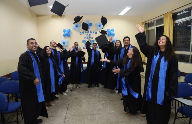 UNIVESP REALIZA FORMATURA DE ALUNOS EM SANTO ANDRÉ E AMPLIA VAGAS PARA VESTIBULAR DE 2026