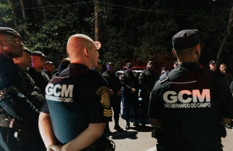 GCM DE SÃO BERNARDO ESTRUTURA PLANO ESPECIAL PARA FERIADOS E GRANDES EVENTOS