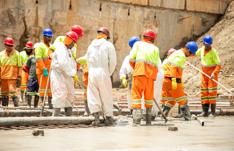 PISCINÃO NO BAIRRO FUNDAÇÃO, EM SÃO CAETANO, REGISTRA AVANÇOS E CHEGA A 70% DE OBRAS EXECUTADAS