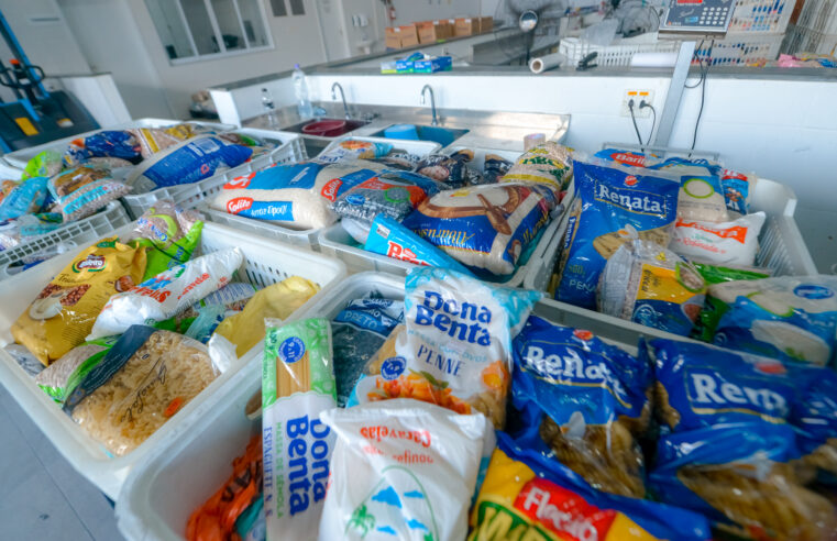 ARRECADAÇÃO DE ALIMENTOS NO PAÇO DE SÃO BERNARDO DURANTE FESTAS DE FIM DE ANO E FÉRIAS ULTRAPASSA MARCA DE 14 TONELADAS
