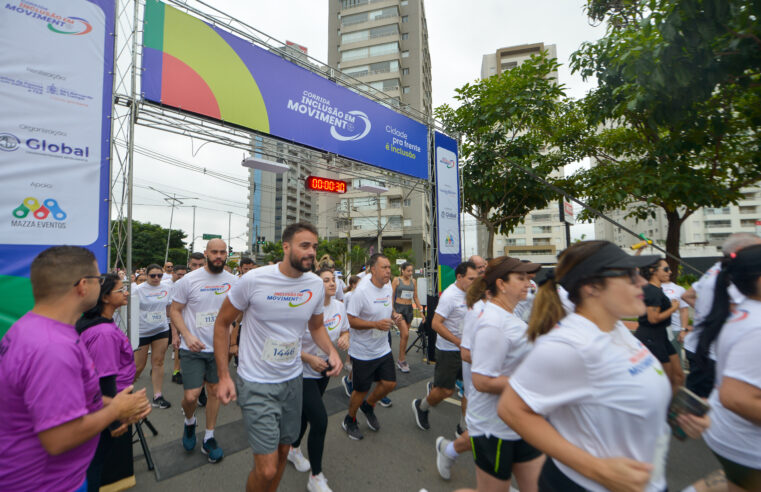 CORRIDA INCLUSÃO EM MOVIMENTO TERÁ ALTERAÇÕES NO TRÂNSITO NESTE DOMINGO EM SÃO BERNARDO