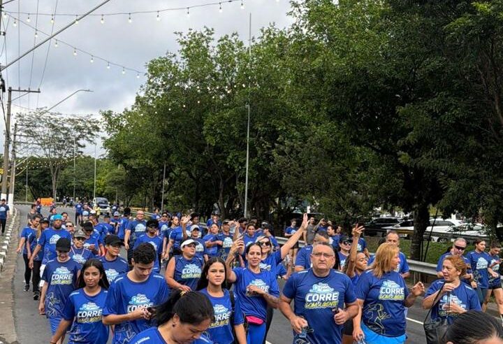 QUASE MIL PESSOAS MARCAM O INÍCIO DO “CORRE COM A GENTE” EM DIADEMA