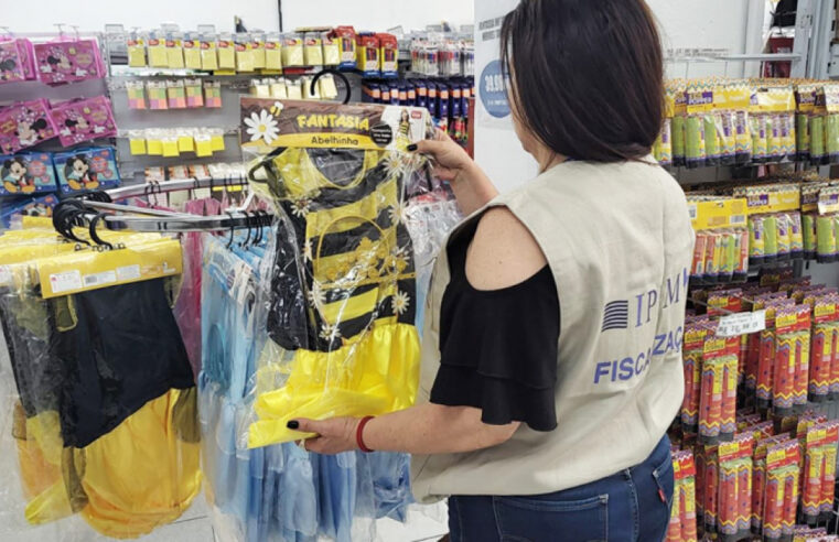 OPERAÇÃO CARNAVAL: IPEM-SP INTENSIFICA FISCALIZAÇÃO EM FANTASIAS E BRINQUEDOS