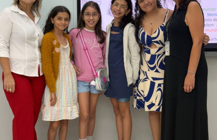 PROJETOS DE ALUNAS DA EMNOVA DE SÃO CAETANO AVANÇAM EM PROGRAMA INTERNACIONAL DE TECNOLOGIA E INOVAÇÃO