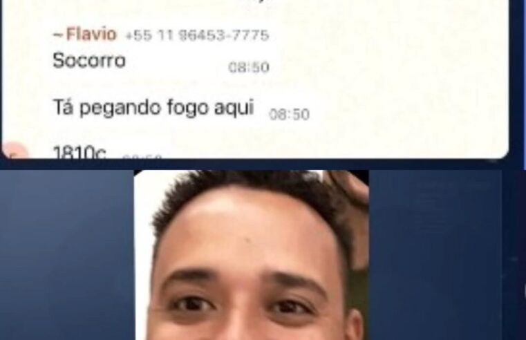 MORADOR MANDA MENSAGEM EM GRUPO ANTES DE MORRER EM INCÊNDIO EM SÃO BERNARDO