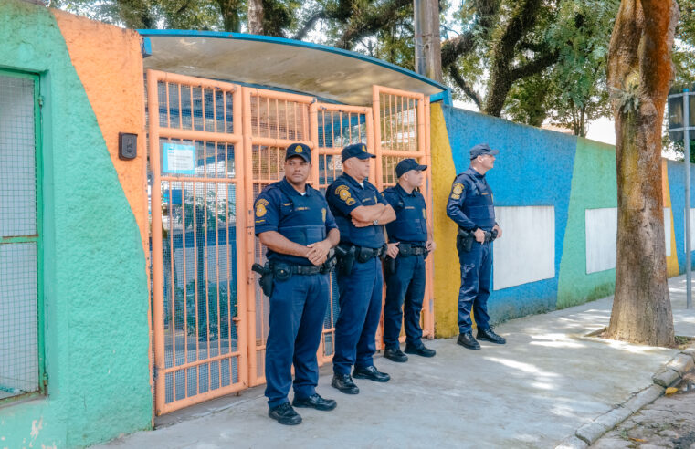 VOLTA ÀS AULAS EM SÃO BERNARDO TEM REFORÇO DA GCM NAS ESCOLAS