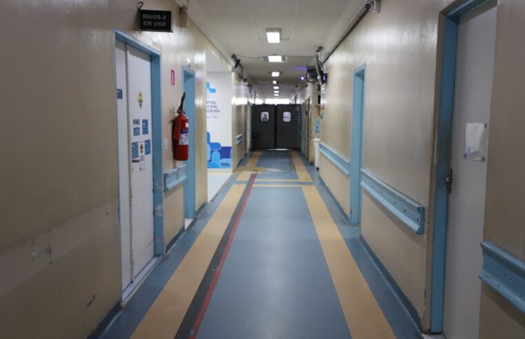 HOSPITAL MUNICIPAL DE DIADEMA COMPLETA UM ANO SEM MACAS NOS CORREDORES
