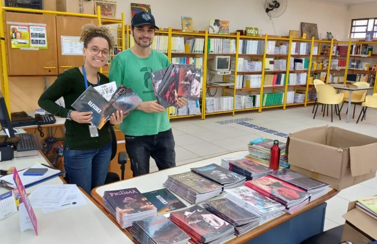 PARCERIA INCENTIVA DOAÇÃO DE LIVROS PARA BIBLIOTECA DE DIADEMA