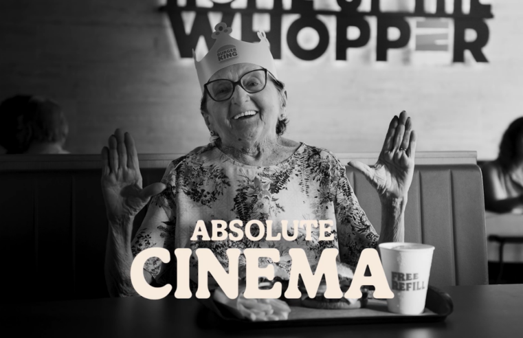 ABSOLUTE CINEMA: BURGER KING® ESCALA TÂNIA MARIA, ÍCONE DO CINEMA MUNDIAL, PARA NOVA CAMPANHA DE ‘KING EM DOBRO’