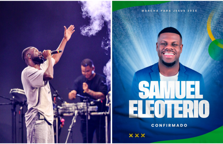 SAMUEL ELEOTÉRIO ABRE A MARCHA PARA JESUS 2026 EM SÃO PAULO