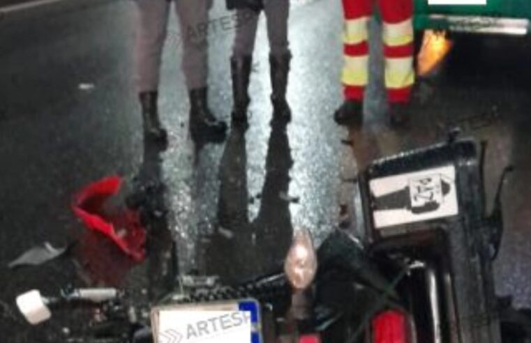 ACIDENTE NO KM 18 DA ANCHIETA DEIXA UMA VÍTIMA FATAL EM SÃO BERNARDO