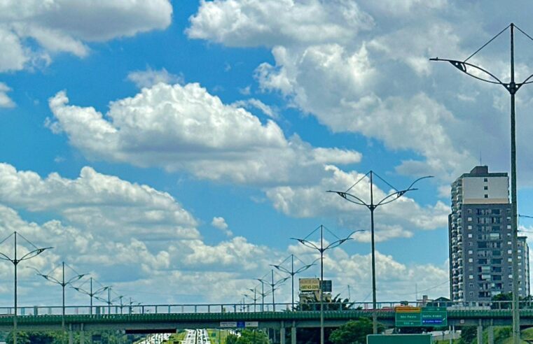 SEMANA COMEÇA COM SOL E PODE TERMINAR COM CHUVA EM SÃO BERNARDO