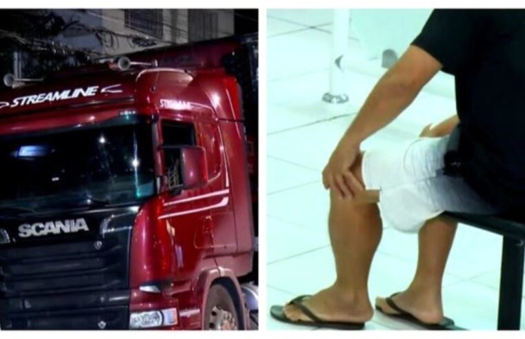 PERSEGUIÇÃO NA ANCHIETA TERMINA COM DOIS PRESOS APÓS ROUBO DE CAMINHÃO COM CARGA DE FRUTAS