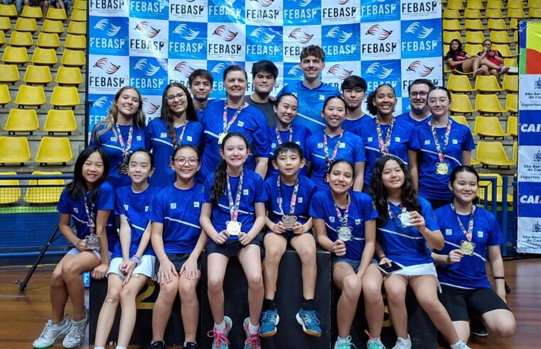 SÃO CAETANO BRILHA NA 1ª ETAPA ESTADUAL DE BADMINTON, REALIZADA EM SÃO BERNARDO, E CONQUISTA 26 MEDALHAS