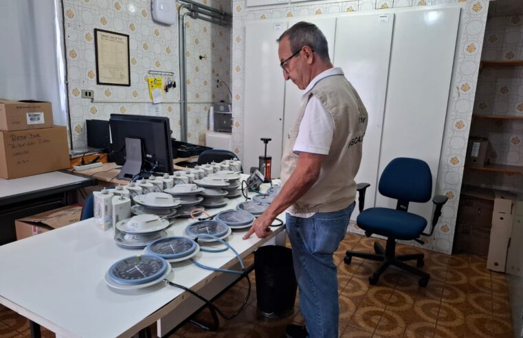 EM SANTO ANDRÉ, IPEM-SP VERIFICA APARELHOS DE MEDIR PRESSÃO ARTERIAL DO HOSPITAL SÃO LUIZ SÃO BERNARDO, DA REDE D’OR