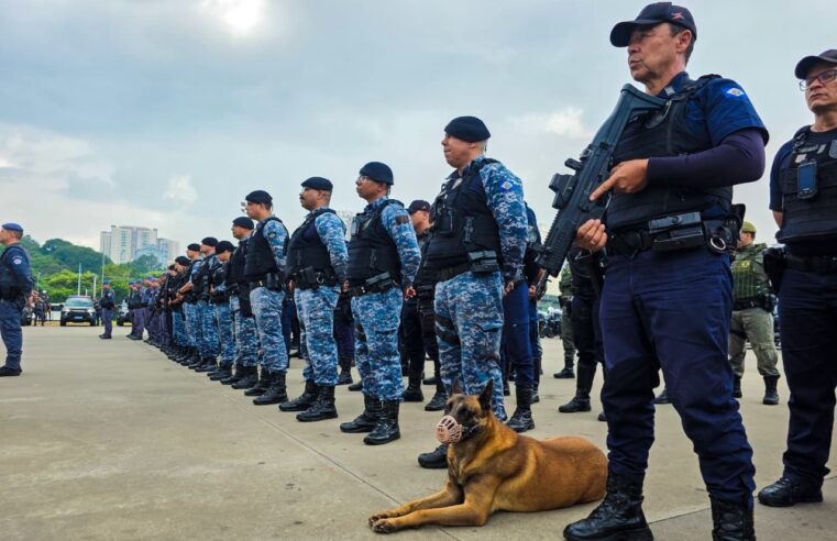 GCM DE SÃO CAETANO PRENDE HOMEM POR TRÁFICO DURANTE OPERAÇÃO ABC + SEGURO EM SÃO BERNARDO