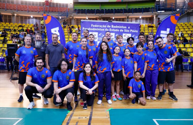 SÃO BERNARDO CONQUISTA 24 MEDALHAS NA 1ª ETAPA DO PAULISTA DE BADMINTON E PARABADMINTON