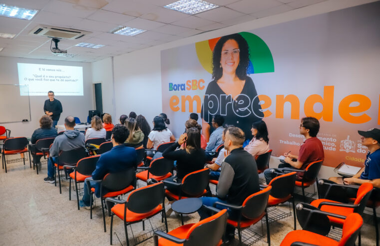 ‘BORA EMPREENDER 2026’ INICIA NOVO CICLO DE CAPACITAÇÃO PARA FORTALECER PEQUENOS NEGÓCIOS EM SÃO BERNARDO
