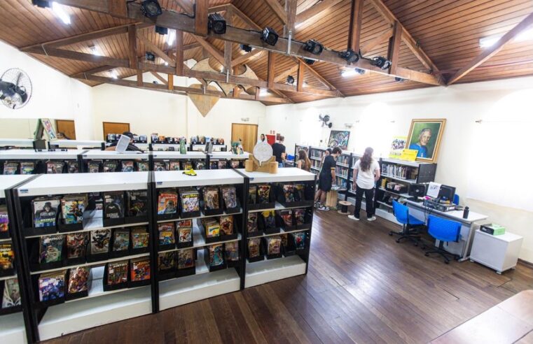 GIBITECA DE SÃO BERNARDO COMPLETA 1 ANO COM ACERVO DE 17 MIL TÍTULOS