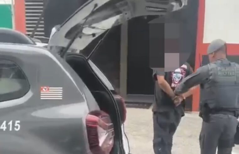 PROCURADO POR TRÁFICO É PRESO NA RUA DOS VIANAS EM SÃO BERNARDO