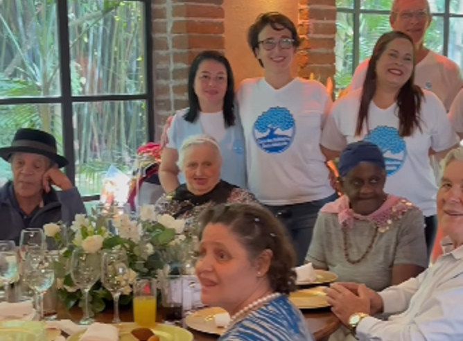 ALMOÇO ÁRABE BENEFICENTE AJUDA CASA DOS VELHINHOS DONA ADELAIDE EM SÃO BERNARDO