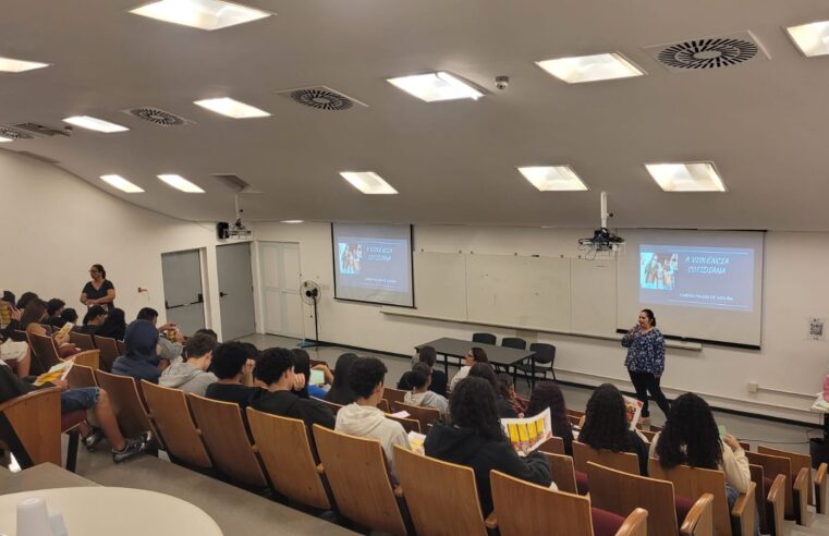 PROJETO PROMOVE DEBATES SOBRE DIREITOS E PREVENÇÃO À VIOLÊNCIA COM ESTUDANTES EM SÃO BERNARDO
