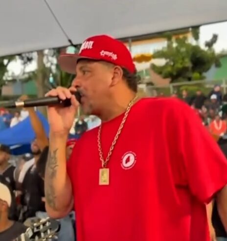 RAPPER DEXTER MARCA PRESENÇA EM EVENTO SOLIDÁRIO NO JARDIM CALUX, SÃO BERNARDO