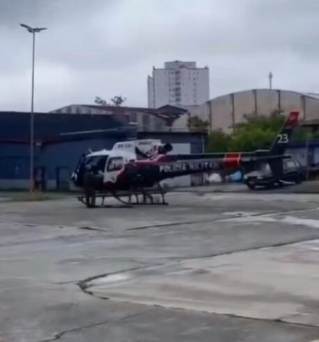HOMEM TEM 50% DO CORPO QUEIMADO E É SOCORRIDO PELO HELICÓPTERO ÁGUIA EM SANTO ANDRÉ