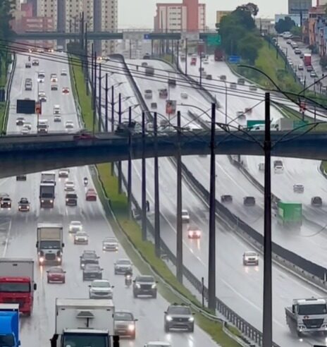 CHUVA MARCA A QUINTA-FEIRA EM SÃO BERNARDO