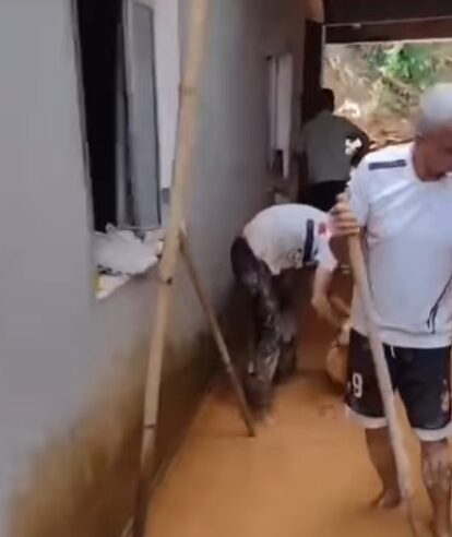 FAMÍLIA DO JARDIM SILVINA FAZ CAMPANHA APÓS CASA SER ATINGIDA POR ENXURRADA EM SÃO BERNARDO