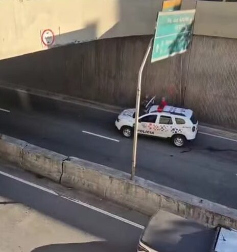 ACIDENTE FATAL EM SANTO ANDRÉ: MOTOCICLISTA MORRE APÓS COLIDIR COM POSTE NA AVENIDA PERIMETRAL