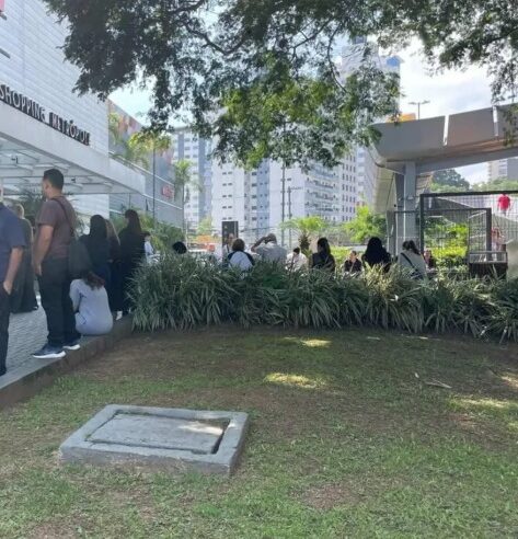 SUSTO: SHOPPING METRÓPOLE É EVACUADO EM SÃO BERNARDO APÓS ALARME DE INCÊNDIO