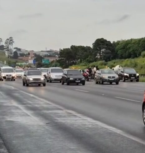 ERRATA: ACIDENTE FOI REGISTRADO NA RODOVIA DOS IMIGRANTES