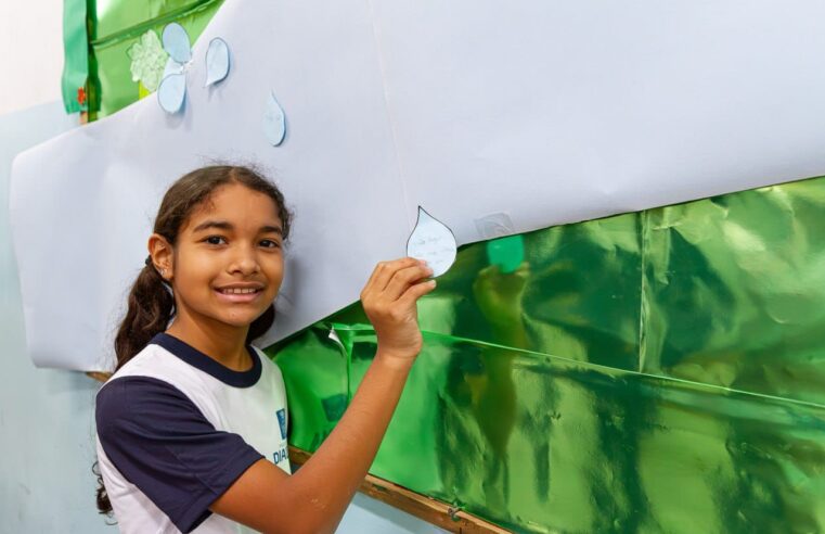 AÇÃO AMBIENTAL COM ESTUDANTES DE DIADEMA COMEMORA O DIA DA ÁGUA