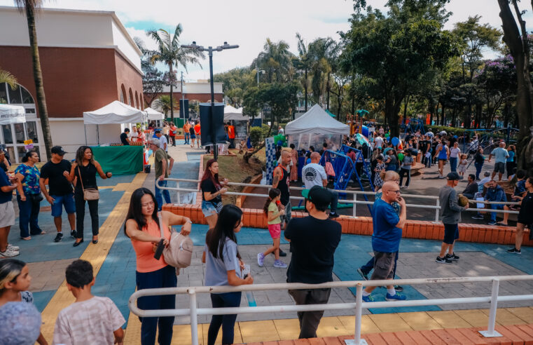 EM SÃO BERNARDO, SÁBADO DE SOL E 8ª EDIÇÃO DO FESTIVAL DO CAMBUCI LEVAM MILHARES DE PESSOAS AO PARQUE SALVADOR ARENA