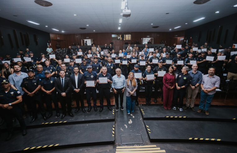 SÃO BERNARDO QUALIFICA 71 GCMS COM FOCO EM ATUAÇÃO TÉCNICA E PREVENTIVA