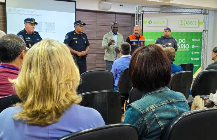 COMERCIANTES PARTICIPAM DE REUNIÃO DO CONSELHO DE SEGURANÇA MUNICIPAL EM SÃO CAETANO