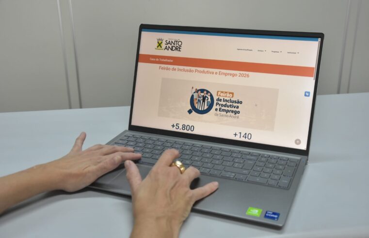 FEIRÃO DE INCLUSÃO PRODUTIVA E EMPREGO DE SANTO ANDRÉ OFERECE MAIS DE 5,8 MIL VAGAS