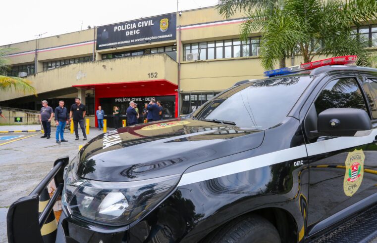 POLÍCIA CIVIL REALIZA OPERAÇÃO CONTRA GRUPO QUE ROUBA MOTOS NA GRANDE SÃO PAULO