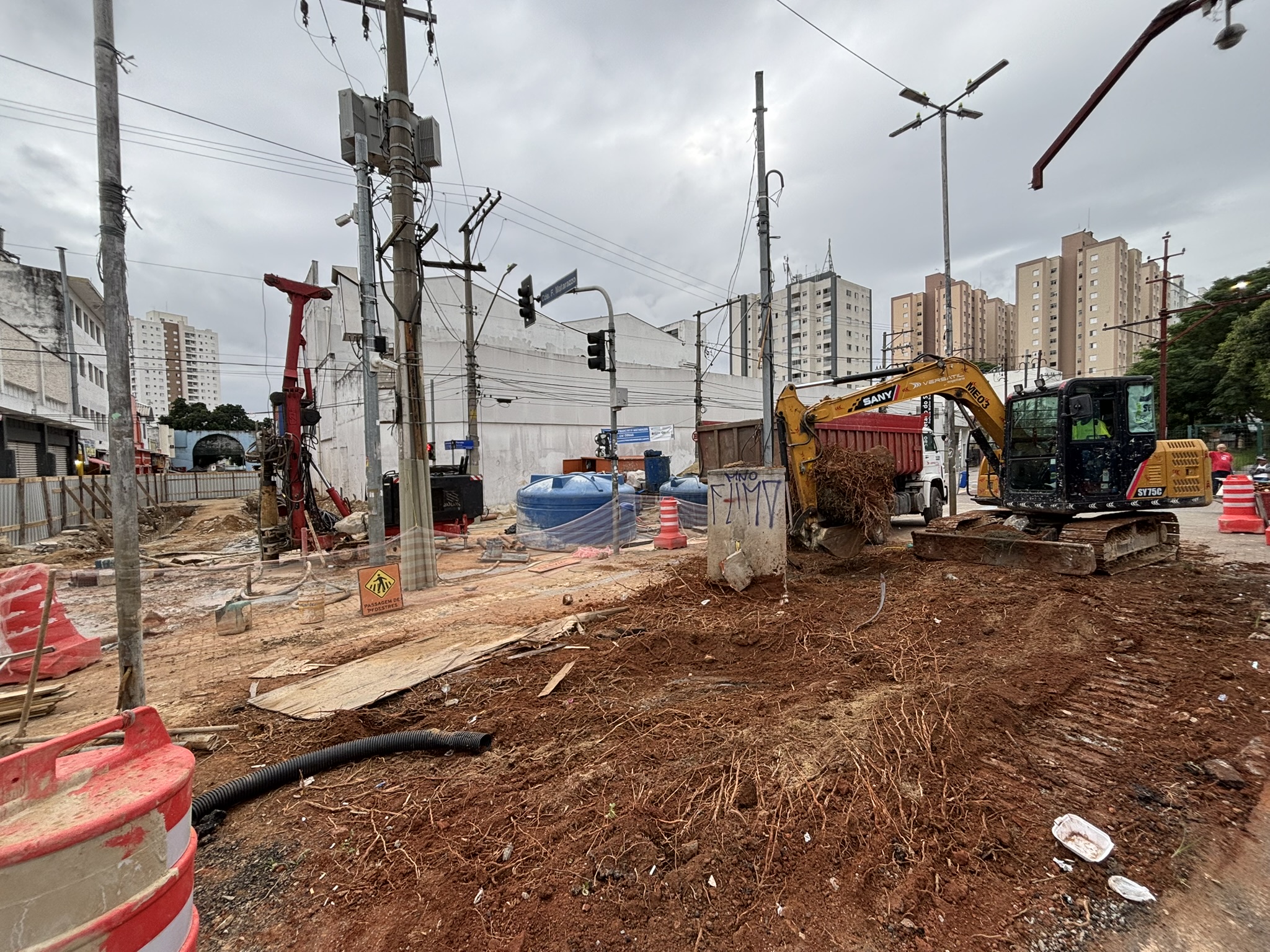 EM SÃO CAETANO, OBRAS NO TERMINAL NICOLAU DELIC AVANÇAM COM MELHORIAS ESTRUTURAIS E QUATRO FRENTES DE TRABALHO