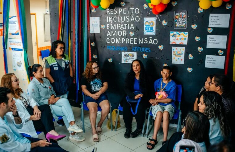 AÇÃO REALIZADA NA UBS NAZARETH CELEBRA DIA MUNDIAL DO AUTISMO EM SÃO BERNARDO