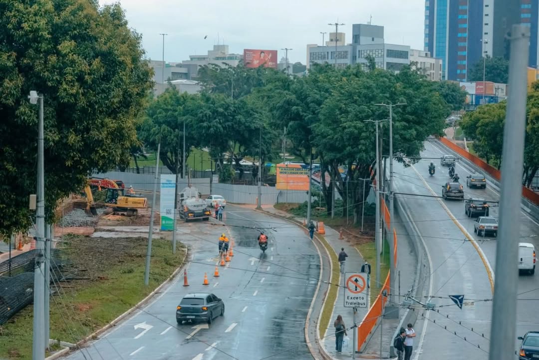  OBRAS DO VIADUTO ESTAIADO DO PAÇO ALTERAM ACESSO ENTRE AVENIDA PEREIRA BARRETO E RUA JURUBATUBA