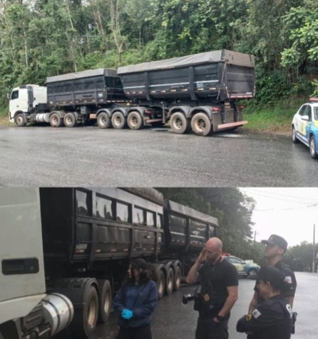 CAMINHÃO ROUBADO É RECUPERADO PELA GCM EM SÃO BERNARDO DO CAMPO