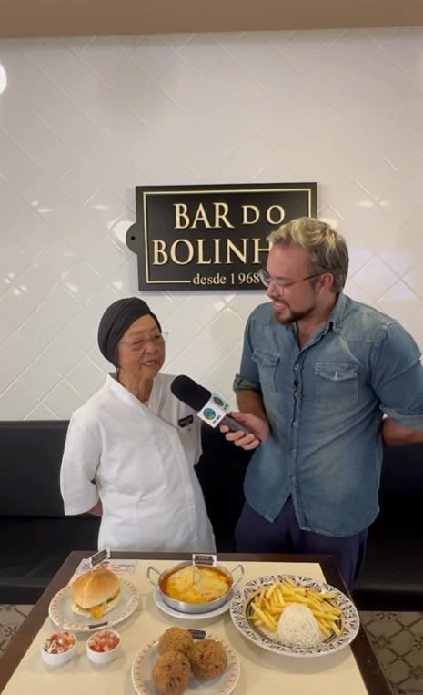 COMIDAS DE SÃO BERNARDO: AOS 80 ANOS, DONA NAIR COMANDA O TRADICIONAL BAR DO BOLINHO, FUNDADO EM 1968