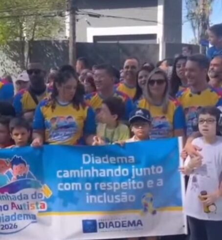 DIADEMA REALIZA 4ª CAMINHADA DO ORGULHO AUTISTA